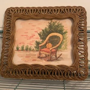 Vintage boho hoda 1980’s wall decor